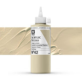 VALLEJO ACRYLIC STUDIO 42: 200 ML. TITAN BUFF (UNBLEACHED TITANIUM) - Al Masam Stationery LLC